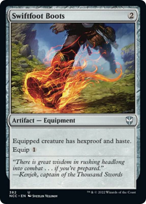 Swiftfoot Boots (382) [New Capenna Commander]