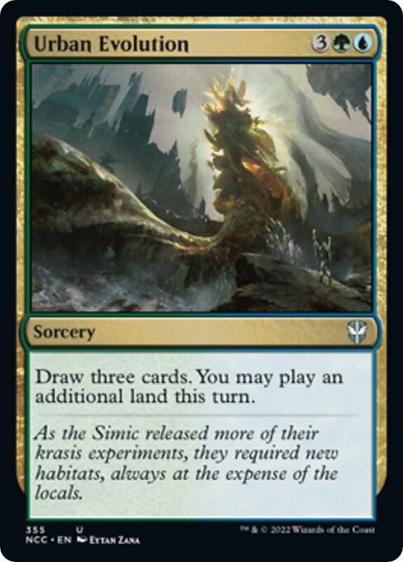Urban Evolution (355) [New Capenna Commander]