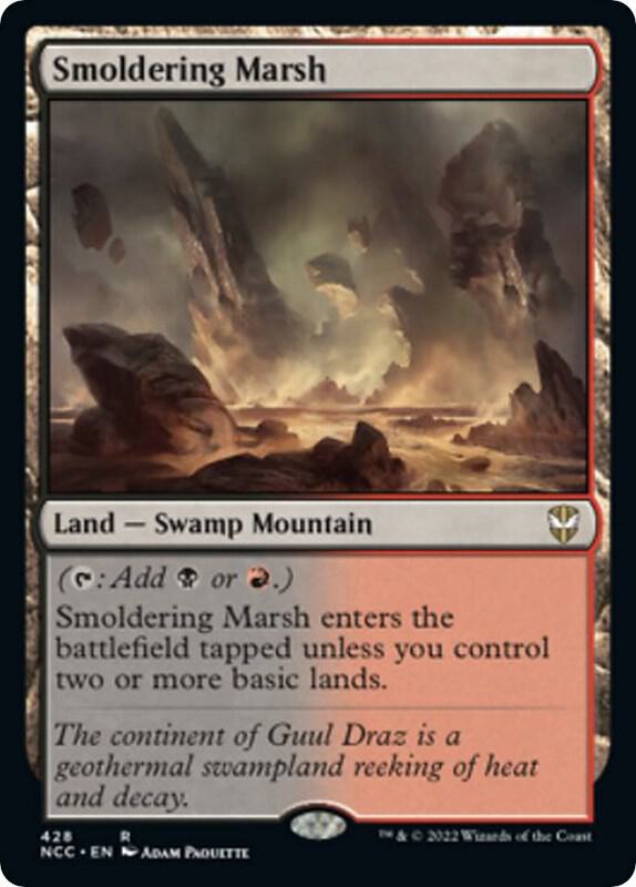 Smoldering Marsh (428) [New Capenna Commander]