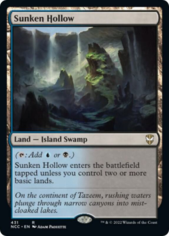 Sunken Hollow (431) [New Capenna Commander]