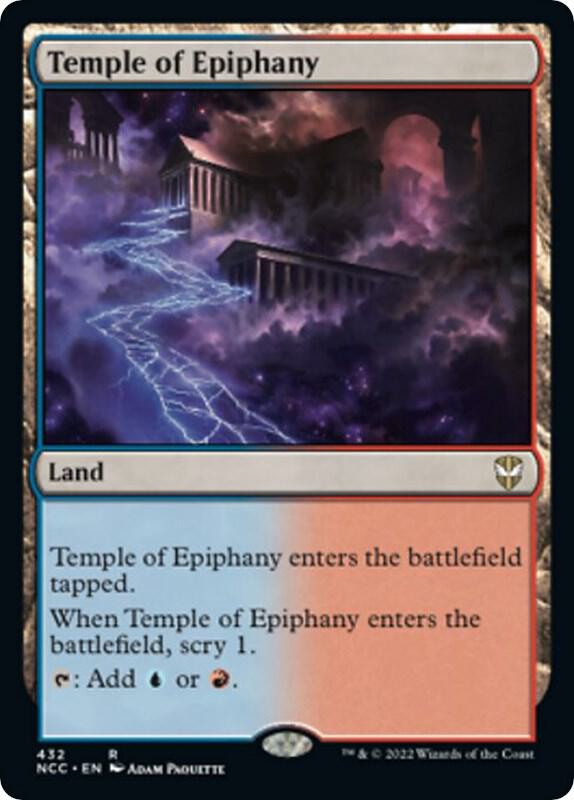 Temple of Epiphany (432) [New Capenna Commander]