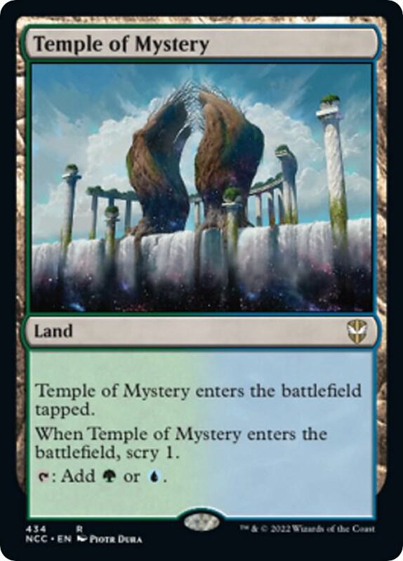 Temple of Mystery (434) [New Capenna Commander]
