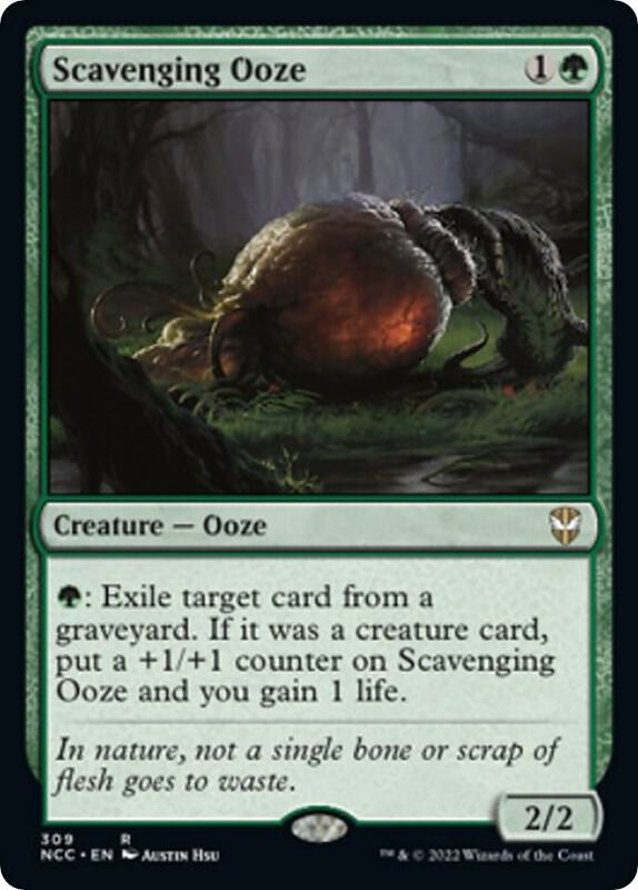 Scavenging Ooze (309) [New Capenna Commander]