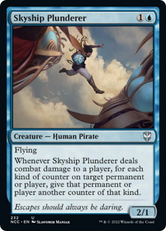 Skyship Plunderer (232) [New Capenna Commander]