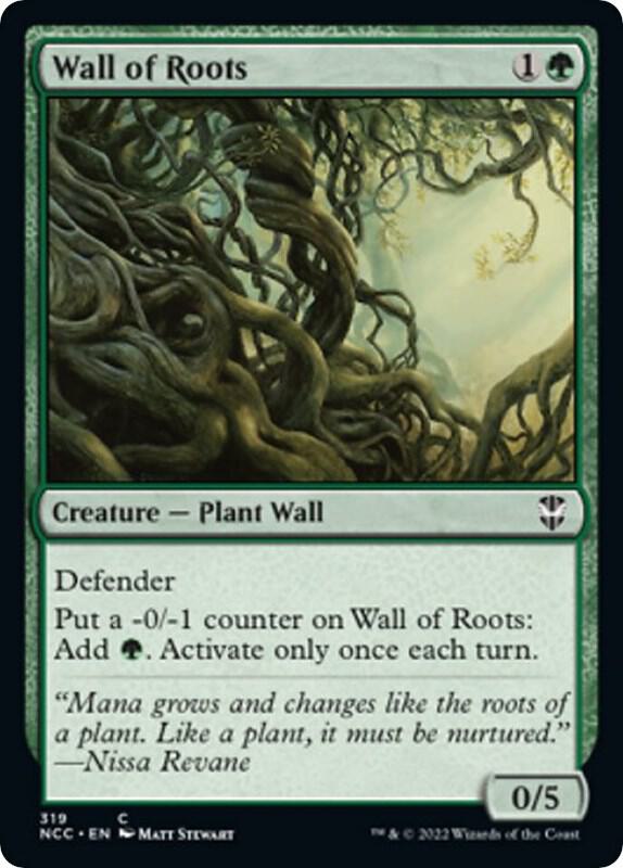Wall of Roots (319) [New Capenna Commander]