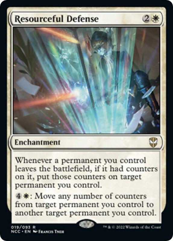 Resourceful Defense (19) [New Capenna Commander]