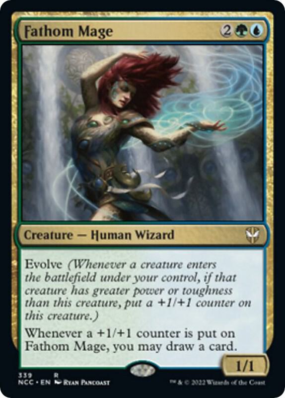 Fathom Mage (339) [New Capenna Commander]