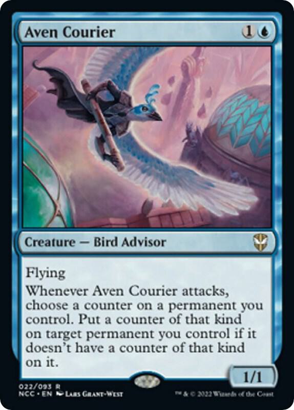Aven Courier (22) [New Capenna Commander]