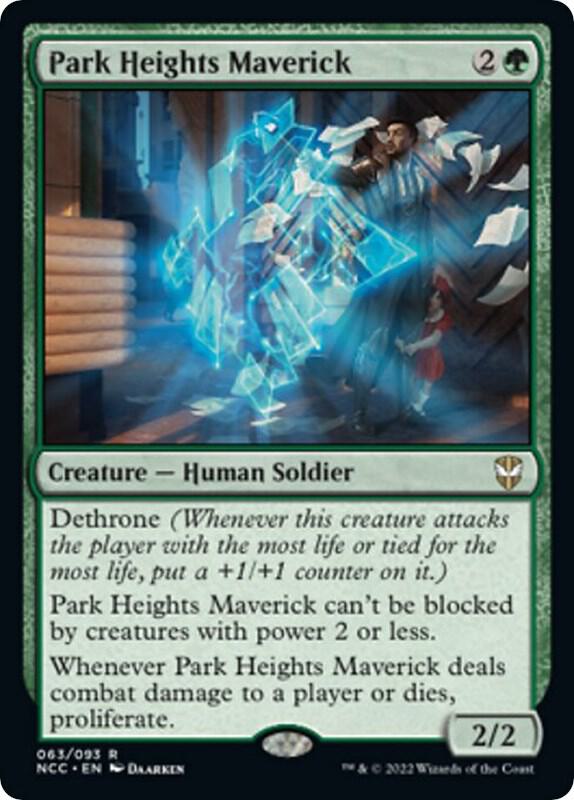 Park Heights Maverick (63) [New Capenna Commander]