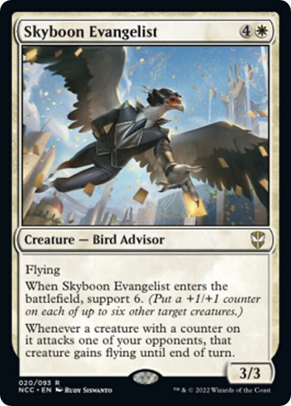 Skyboon Evangelist (20) [New Capenna Commander]