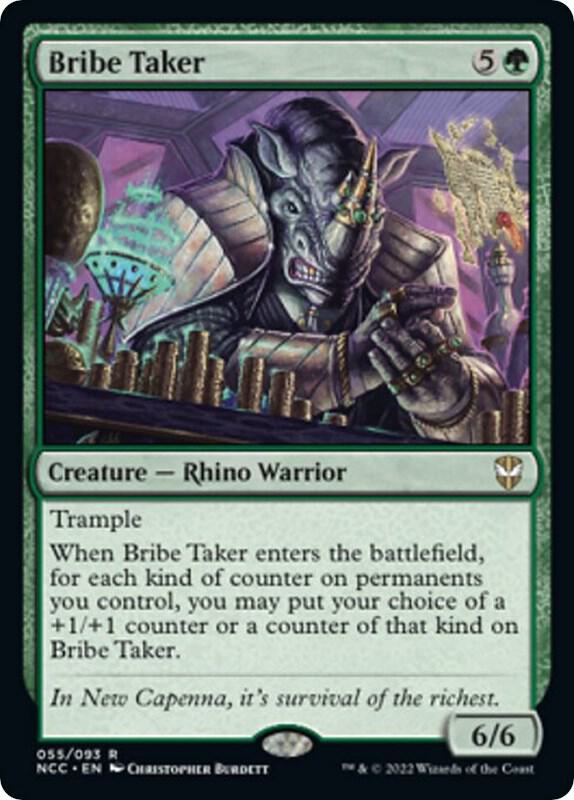 Bribe Taker (55) [New Capenna Commander]