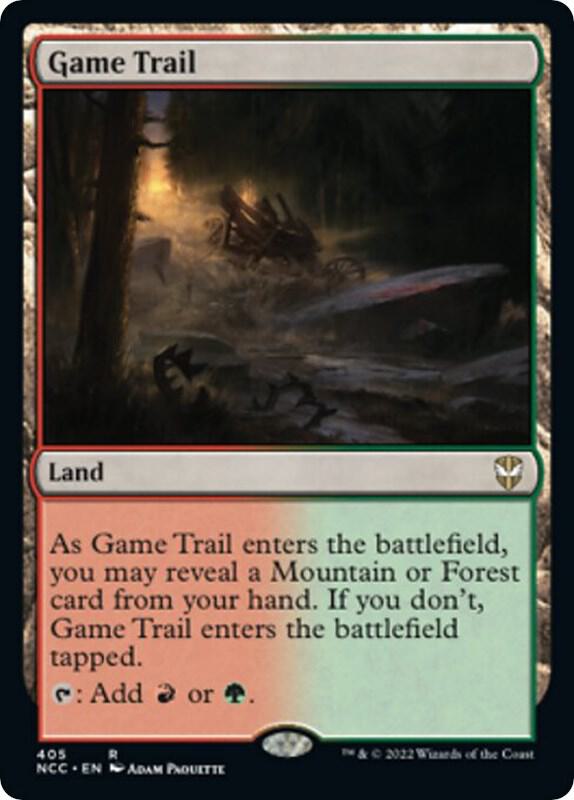 Game Trail (405) [New Capenna Commander]