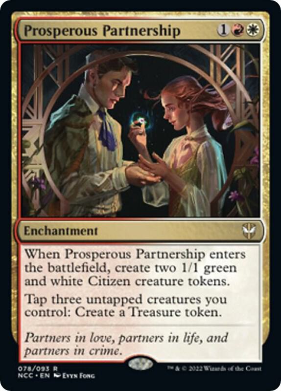 Prosperous Partnership (78) [New Capenna Commander]