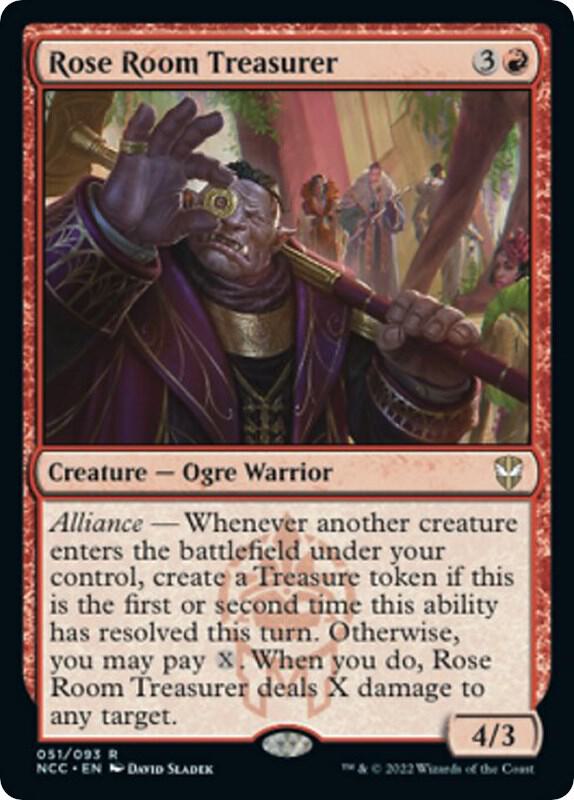 Rose Room Treasurer (51) [New Capenna Commander]