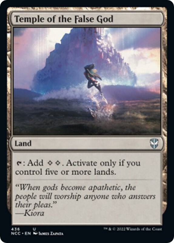 Temple of the False God (436) [New Capenna Commander]