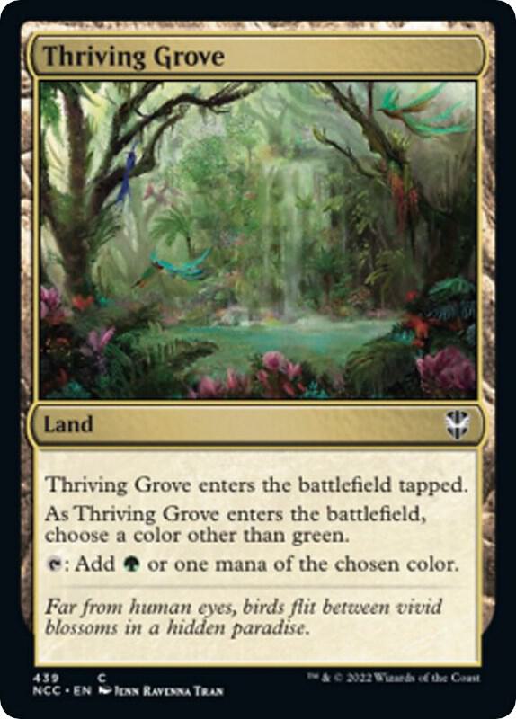 Thriving Grove (439) [New Capenna Commander]