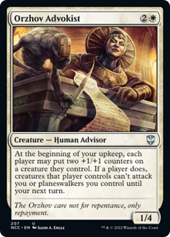 Orzhov Advokist (207) [New Capenna Commander]