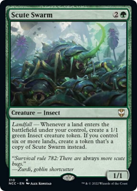 Scute Swarm (310) [New Capenna Commander]
