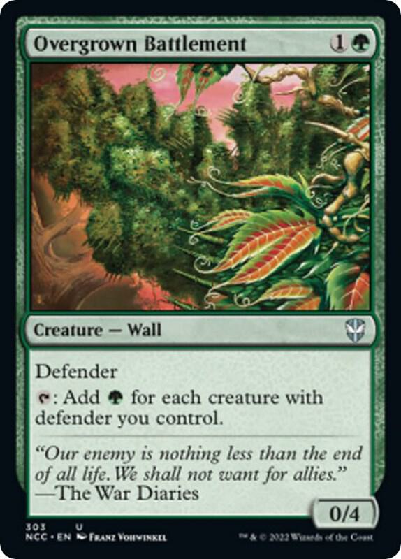 Overgrown Battlement (303) [New Capenna Commander]