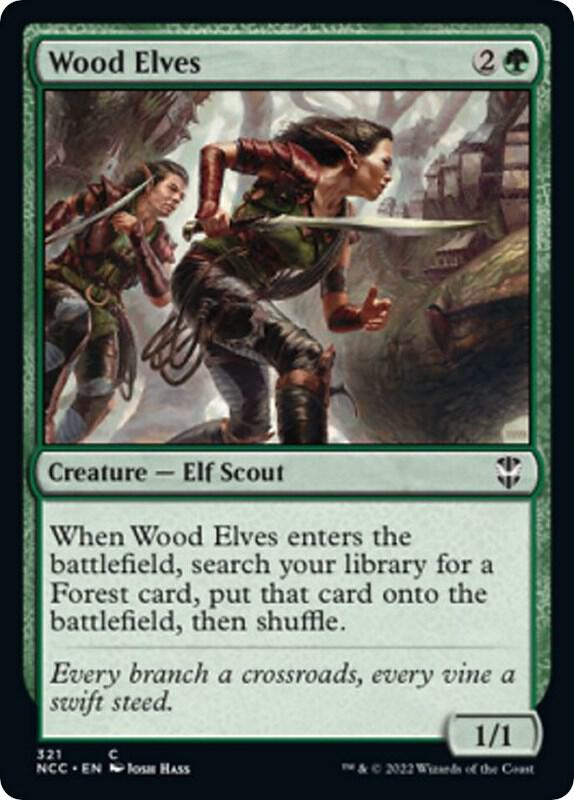 Wood Elves (321) [New Capenna Commander]