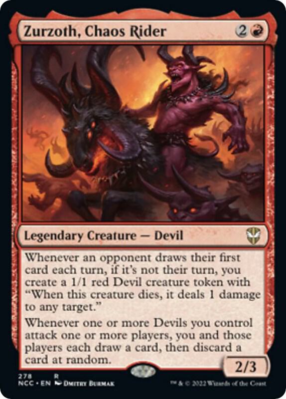 Zurzoth, Chaos Rider (278) [New Capenna Commander]