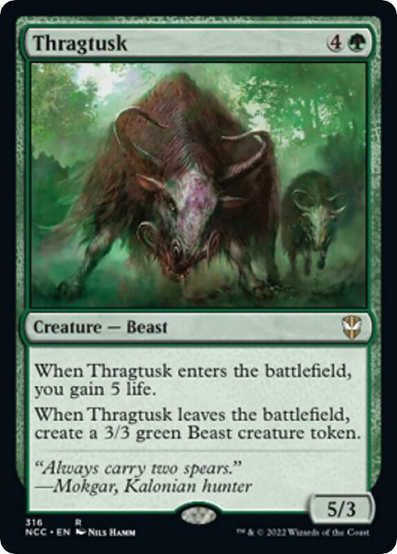 Thragtusk (316) [New Capenna Commander]
