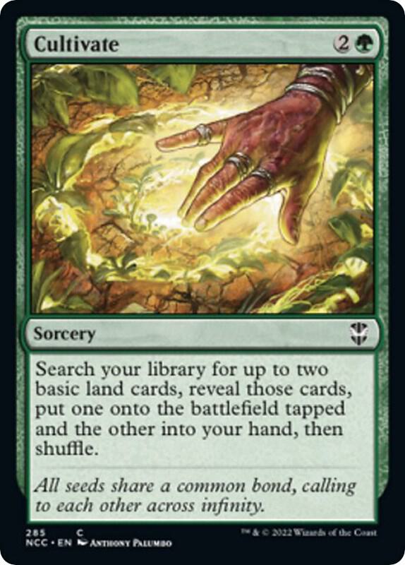 Cultivate (285) [New Capenna Commander]