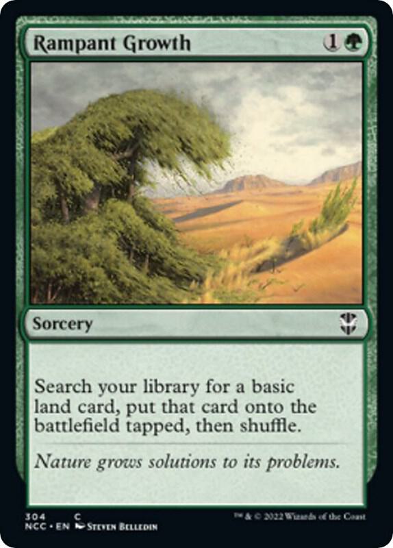 Rampant Growth (304) [New Capenna Commander]