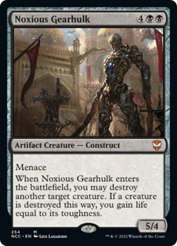 Noxious Gearhulk (254) [New Capenna Commander]