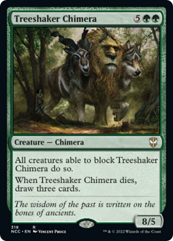 Treeshaker Chimera (318) [New Capenna Commander]