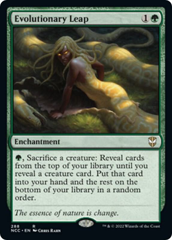 Evolutionary Leap (288) [New Capenna Commander]