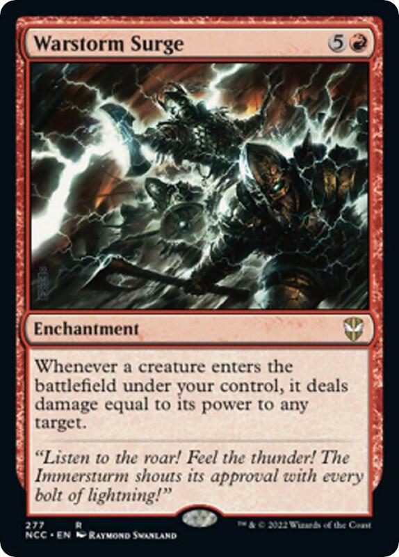 Warstorm Surge (277) [New Capenna Commander]