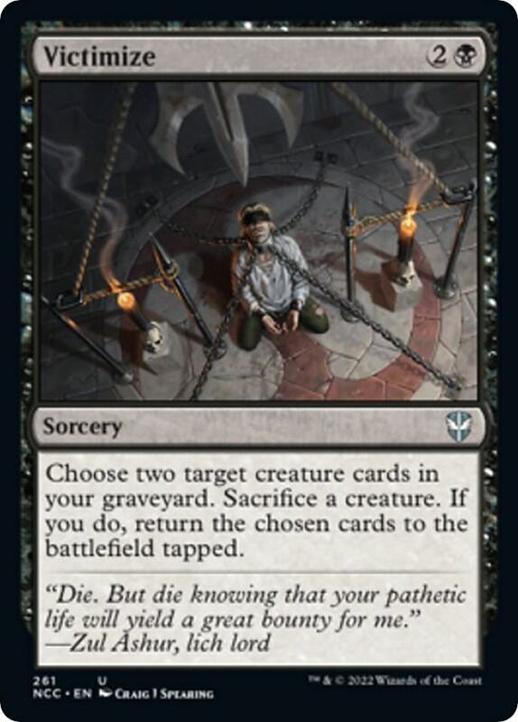 Victimize (261) [New Capenna Commander]