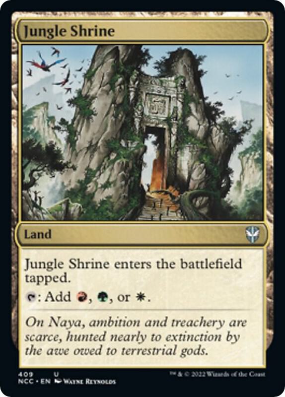 Jungle Shrine (409) [New Capenna Commander]