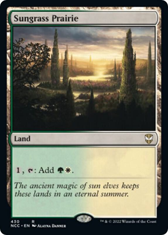 Sungrass Prairie (430) [New Capenna Commander]