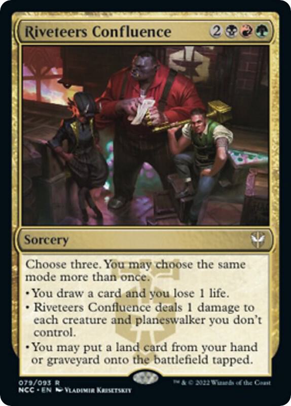 Riveteers Confluence (79) [New Capenna Commander]