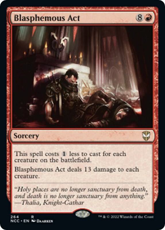 Blasphemous Act (264) [New Capenna Commander]
