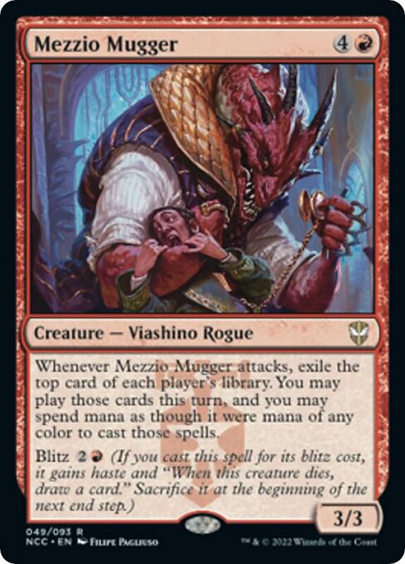 Mezzio Mugger (49) [New Capenna Commander]