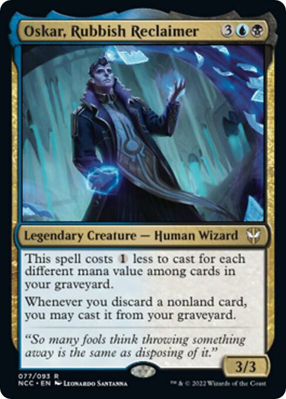 Oskar, Rubbish Reclaimer (77) [New Capenna Commander]