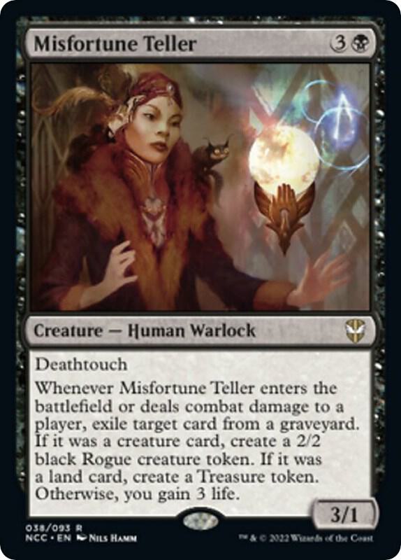 Misfortune Teller (38) [New Capenna Commander]