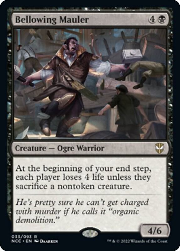 Bellowing Mauler (33) [New Capenna Commander]