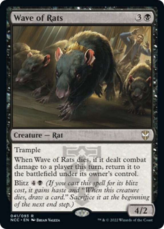 Wave of Rats (41) [New Capenna Commander]
