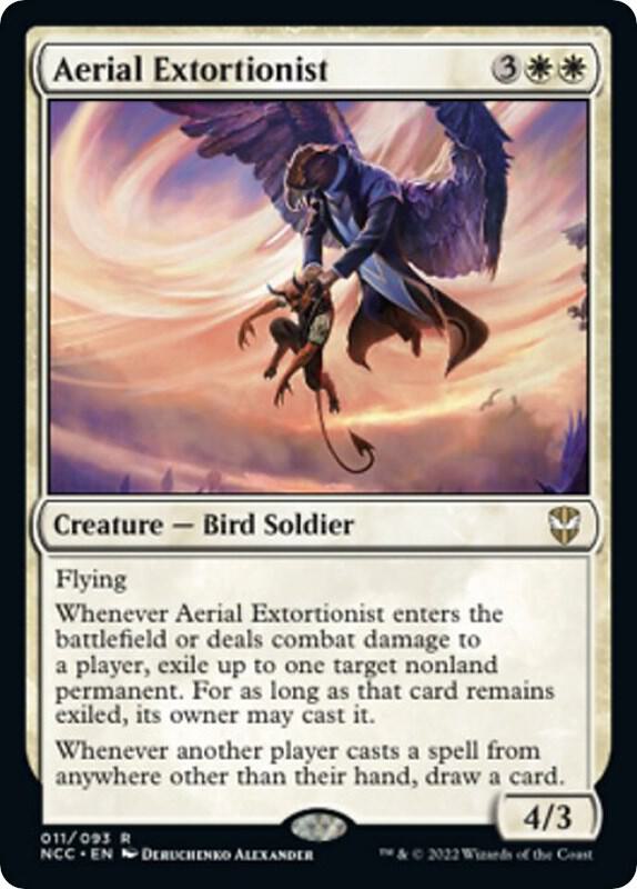 Aerial Extortionist (11) [New Capenna Commander]