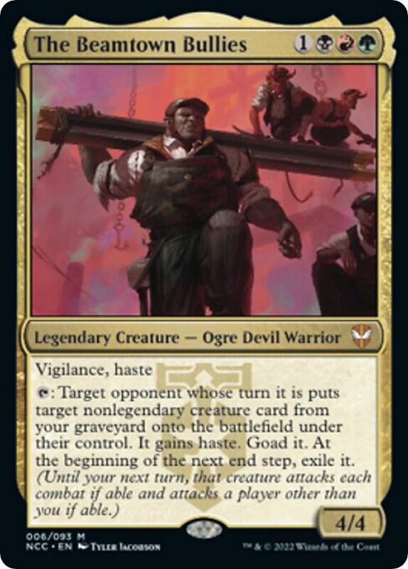 The Beamtown Bullies (6) [New Capenna Commander]