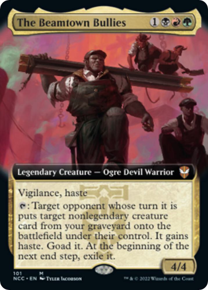 The Beamtown Bullies (Extended Art) (101) [New Capenna Commander] [Extended Art]