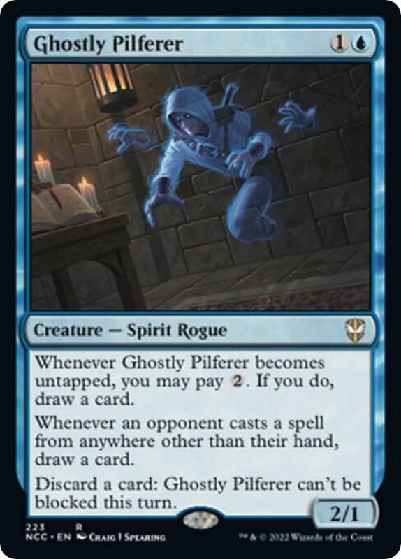 Ghostly Pilferer (223) [New Capenna Commander]