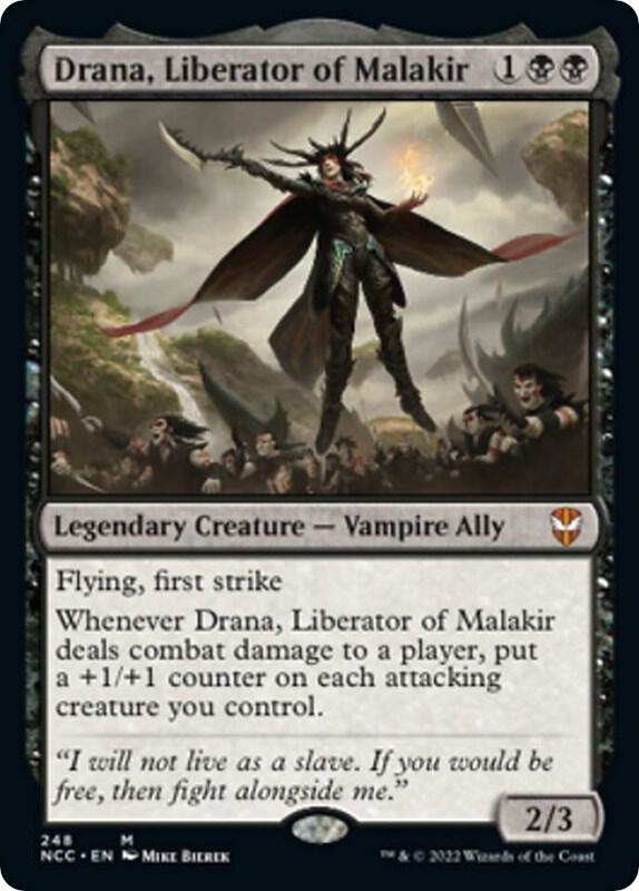 Drana, Liberator of Malakir (248) [New Capenna Commander]