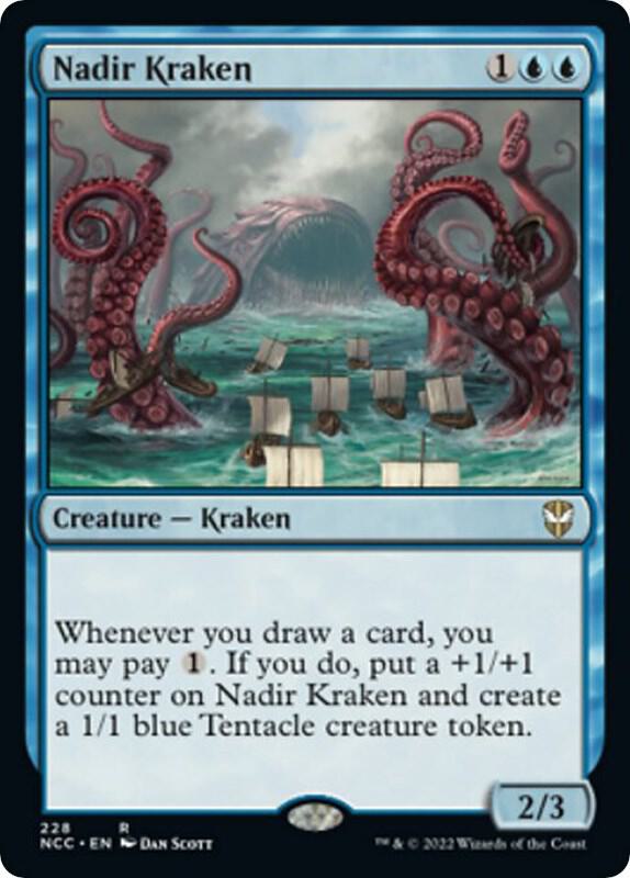 Nadir Kraken (228) [New Capenna Commander]