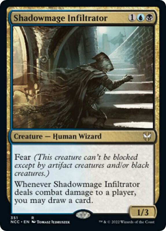 Shadowmage Infiltrator (351) [New Capenna Commander]