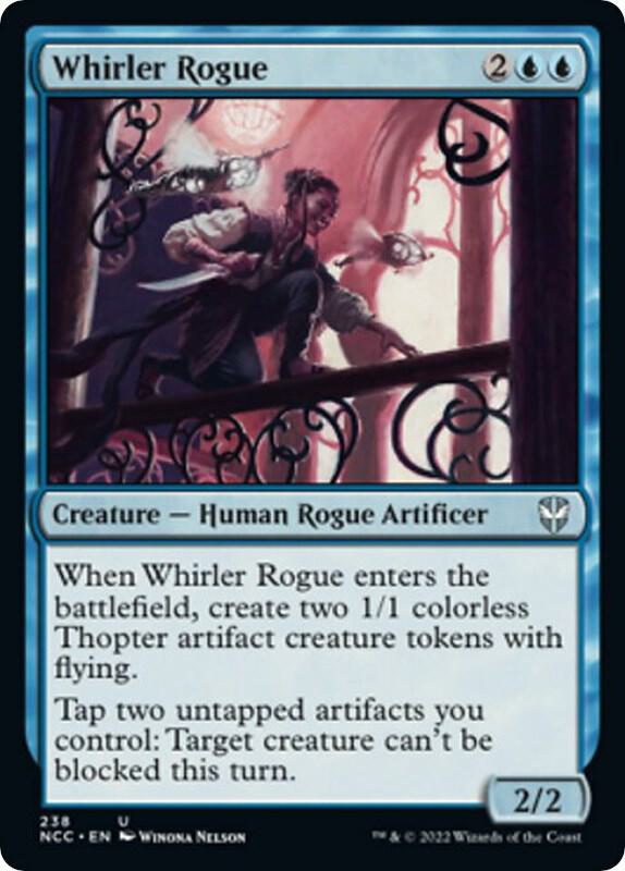 Whirler Rogue (238) [New Capenna Commander]